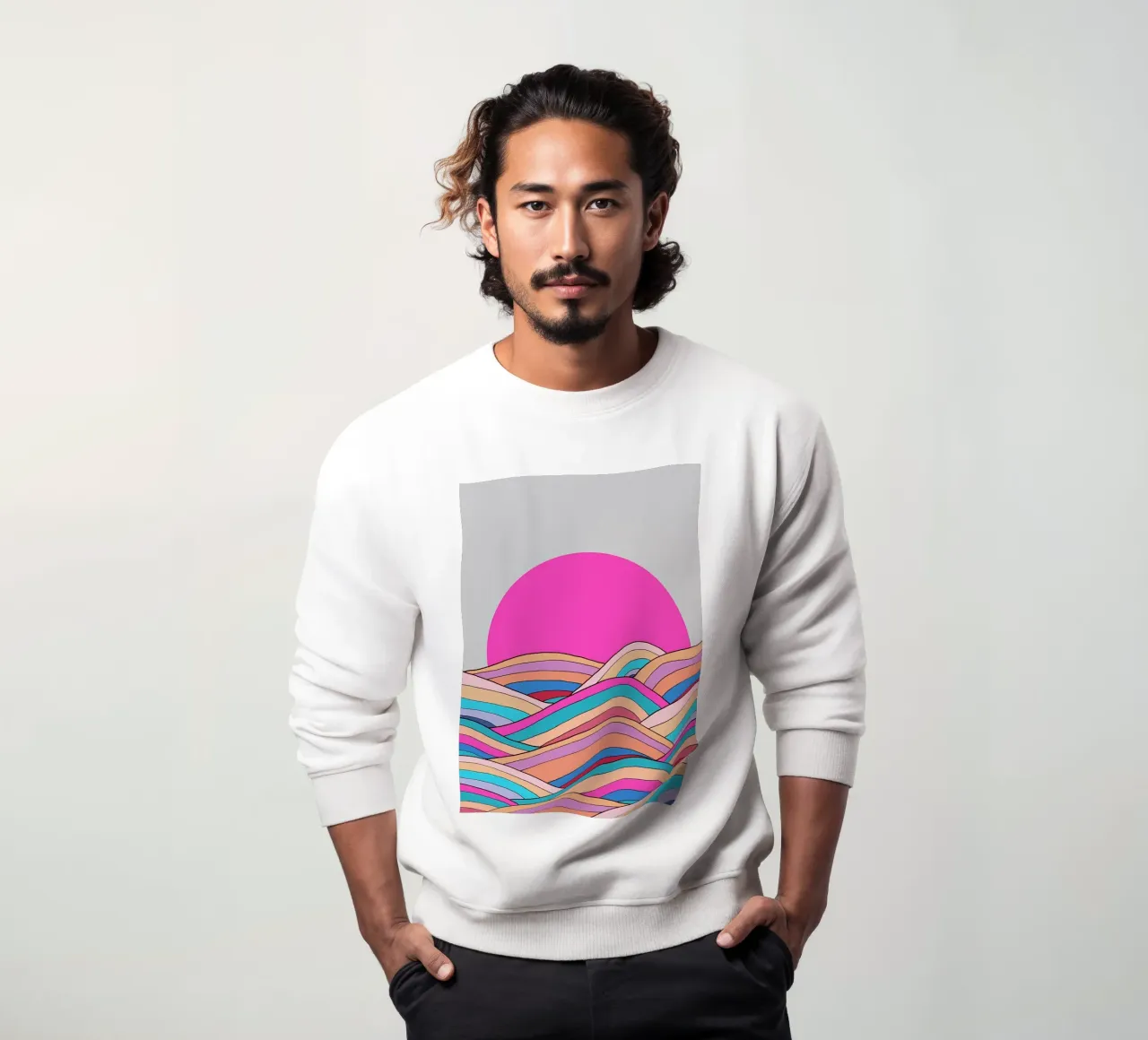 L'oceano colorato felpa da James M Coyle