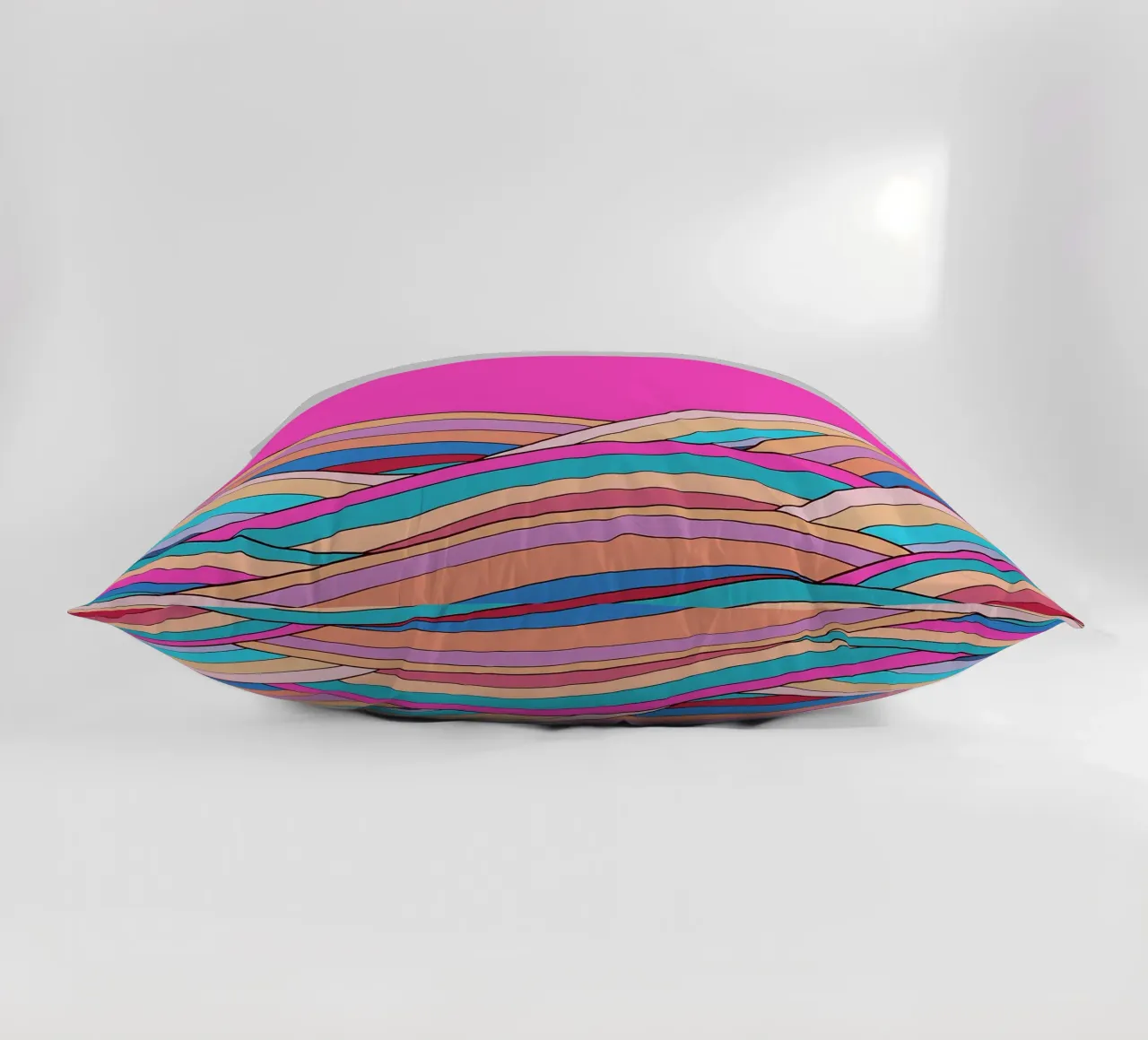 L'oceano colorato cuscino da James M Coyle