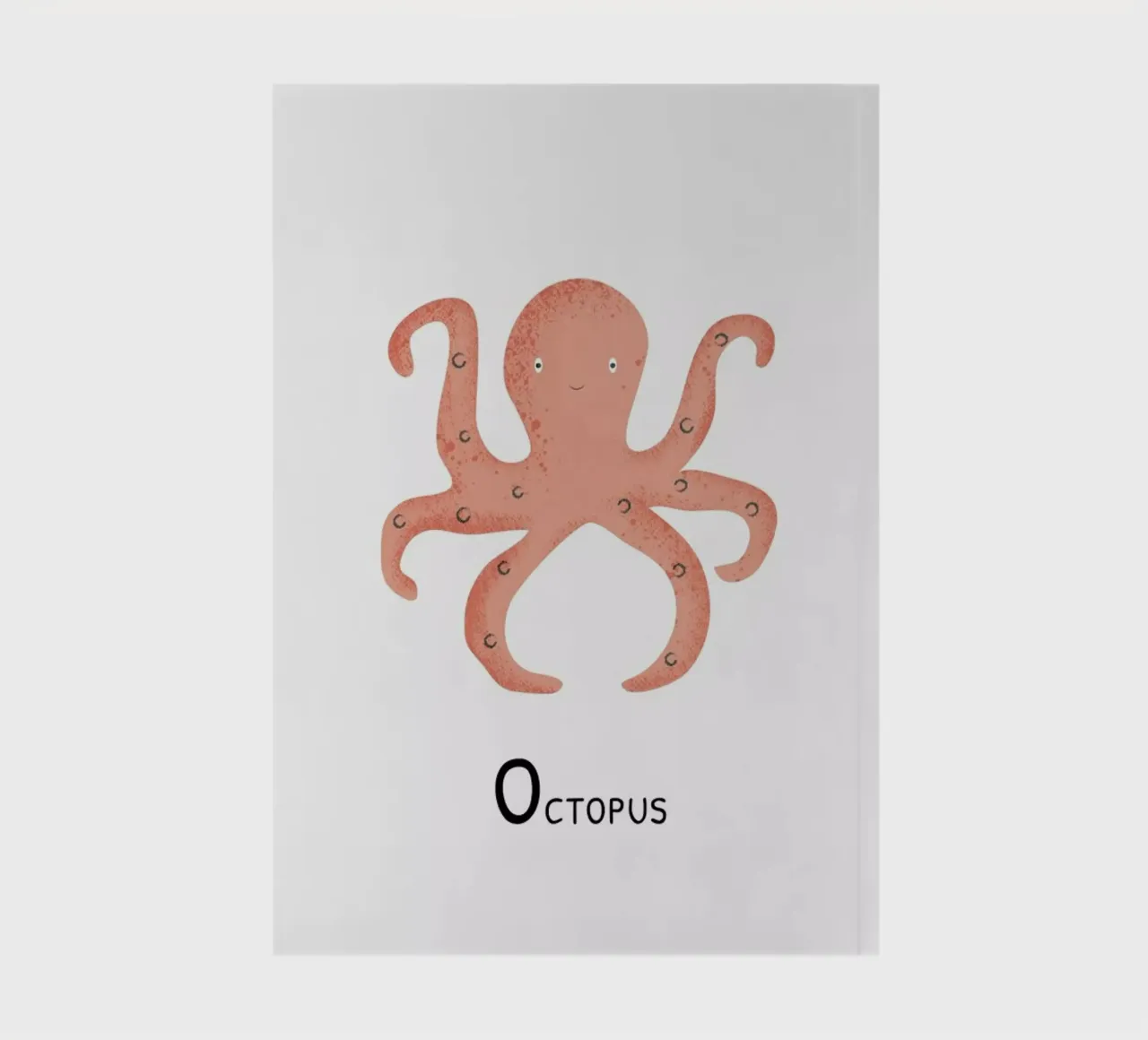 Octopus notebook by Little Flourishes