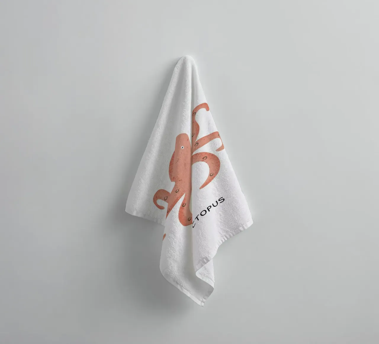 Octopus asciugamano da bagno da Little Flourishes