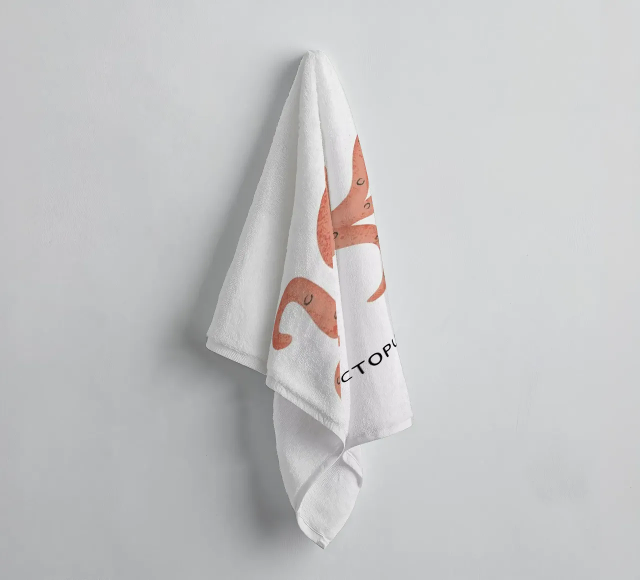 Octopus asciugamano da bagno da Little Flourishes