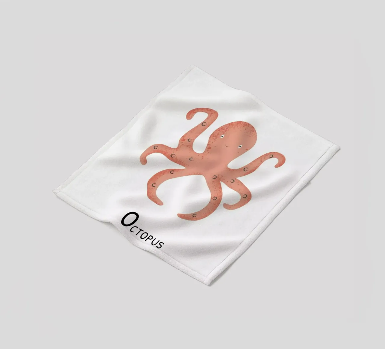 Octopus coperta in pile da Little Flourishes