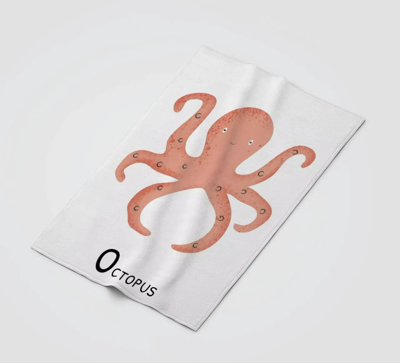 Octopus coperta in pile da Little Flourishes