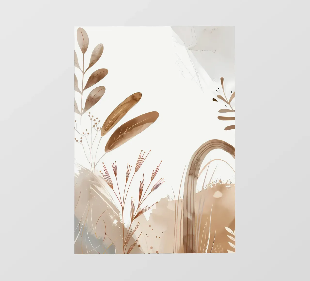 Arte botanica ad acquerello telo in pvc da Rebecca Clark Wyrick
