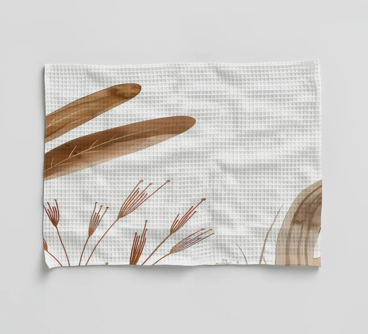 Arte botanica ad acquerello canovaccio da cucina da Rebecca Clark Wyrick