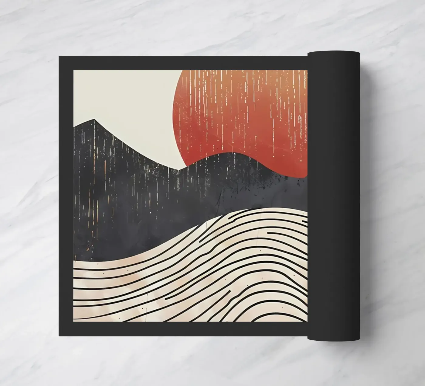 Sunset Ridges Fußmatte von James M Coyle