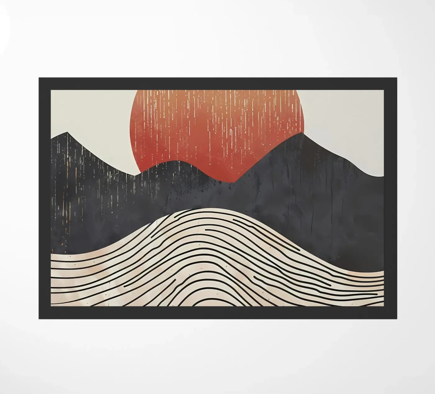 Sunset Ridges Fußmatte von James M Coyle