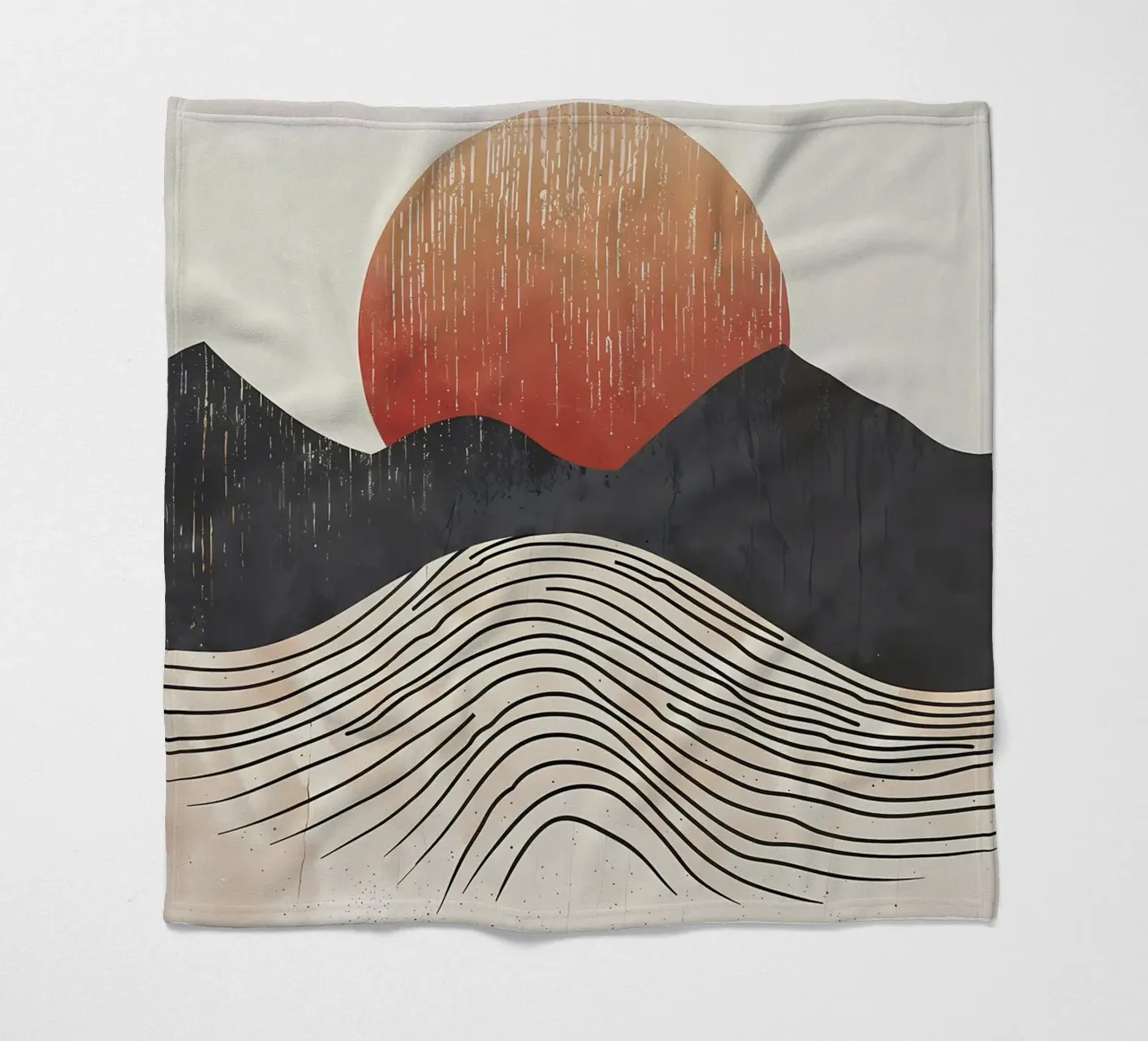 Sunset Ridges Fleecedecke von James M Coyle