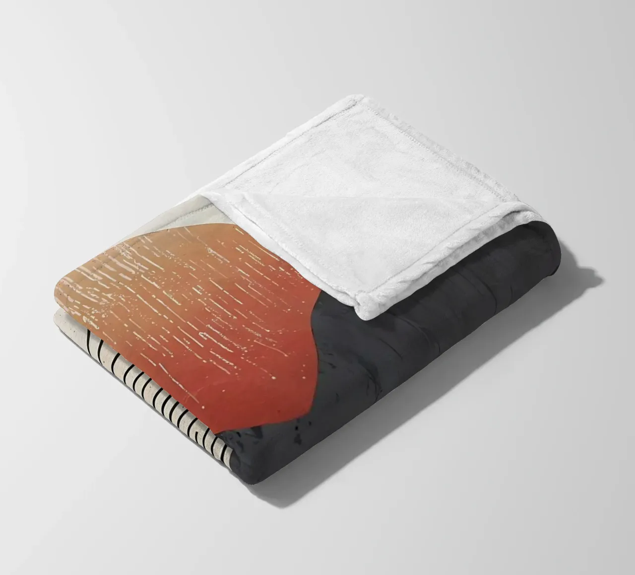 Cime del tramonto coperta in pile da James M Coyle