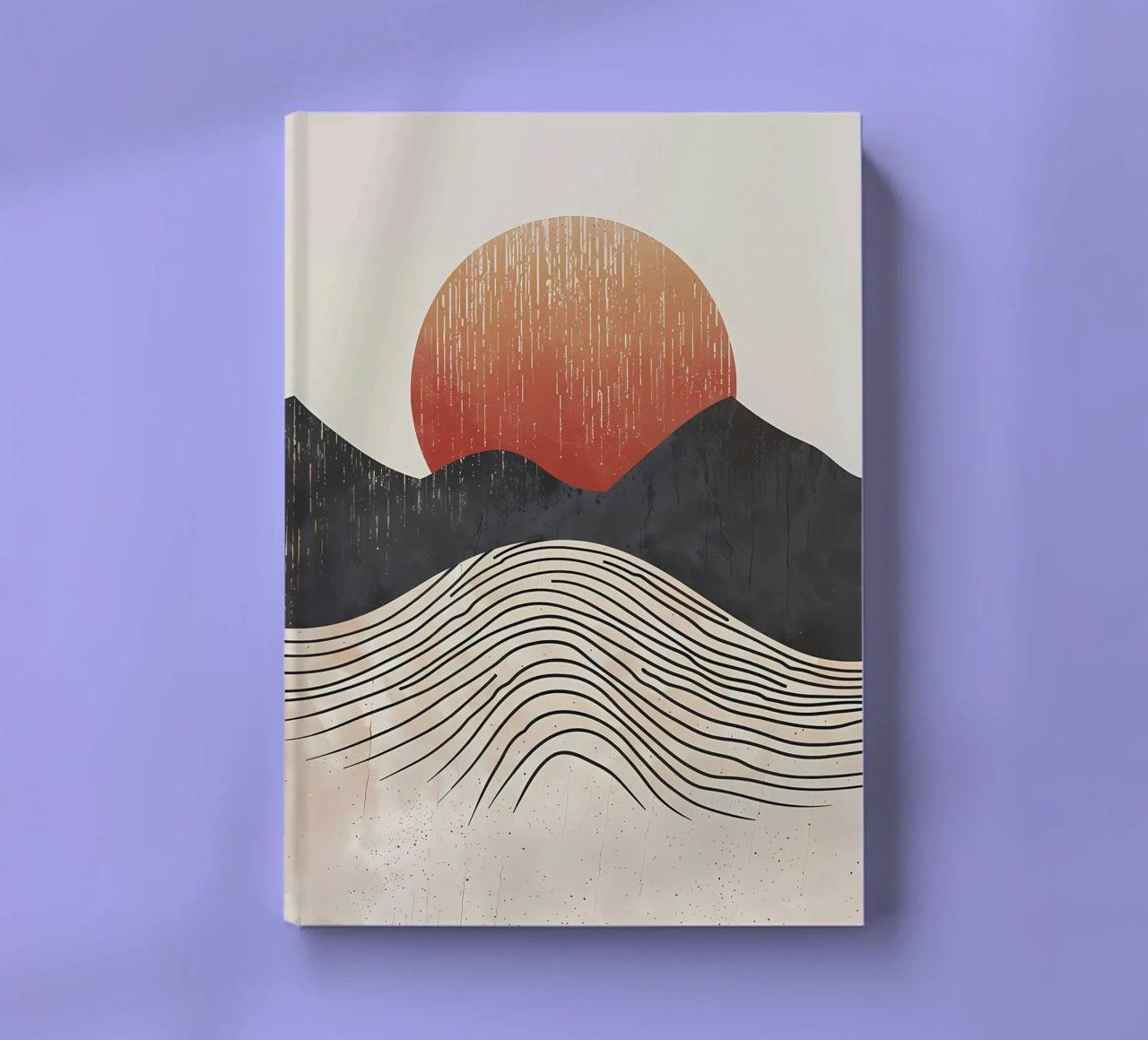 Sunset Ridges notebook by James M Coyle