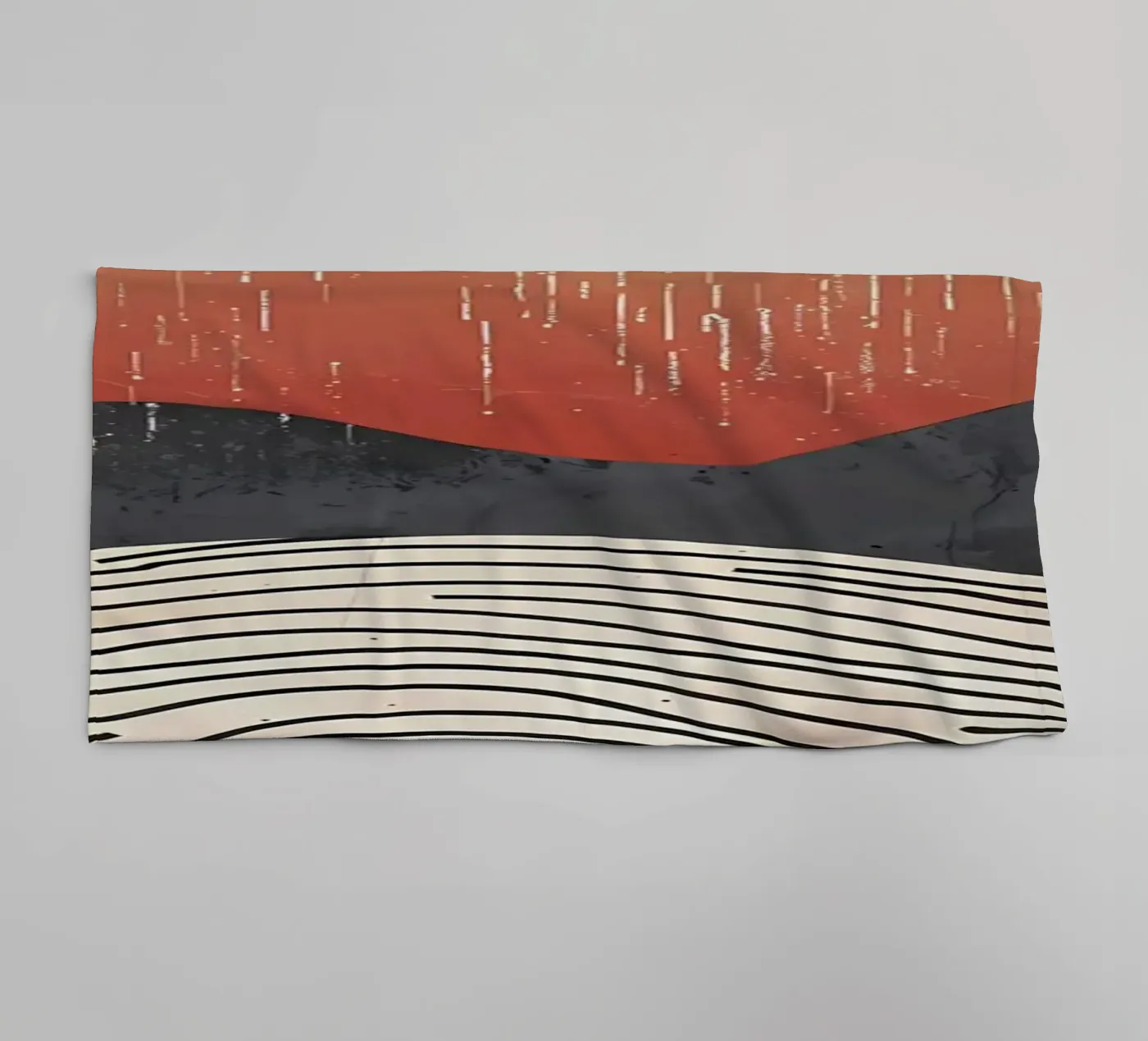Sunset Ridges towel by James M Coyle