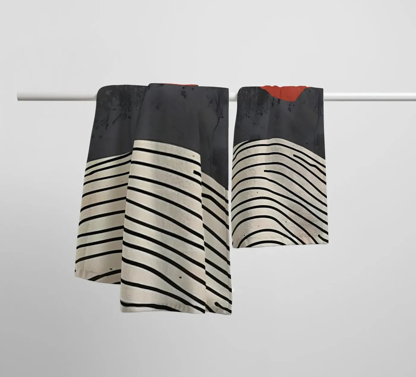 Sunset Ridges towel by James M Coyle