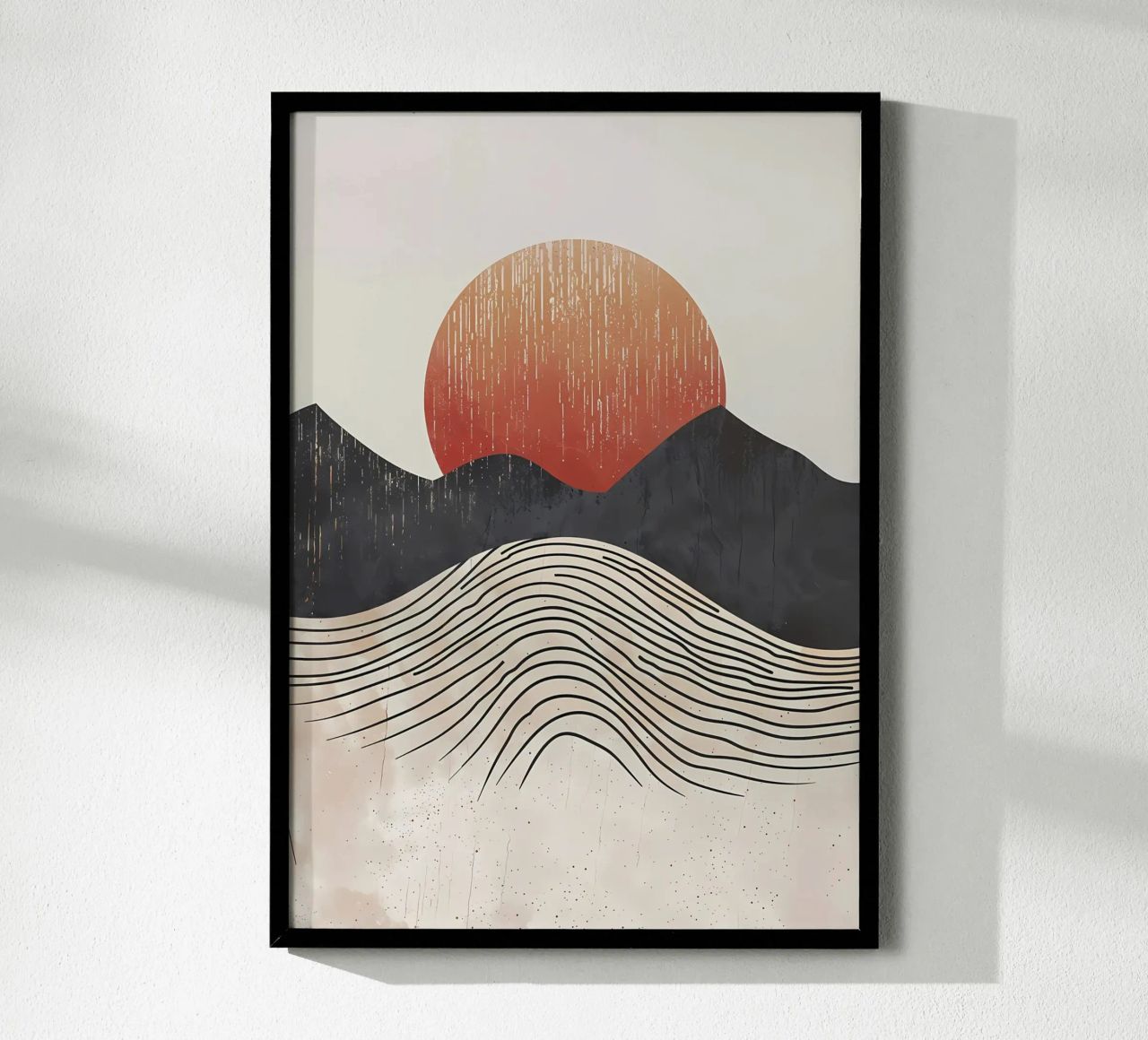 Sunset Ridges poster by James M Coyle