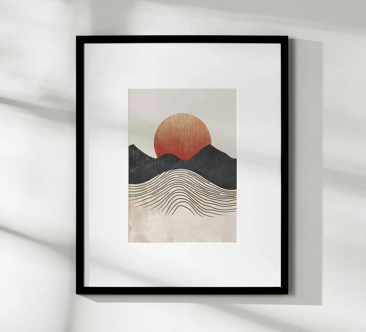Sunset Ridges poster by James M Coyle