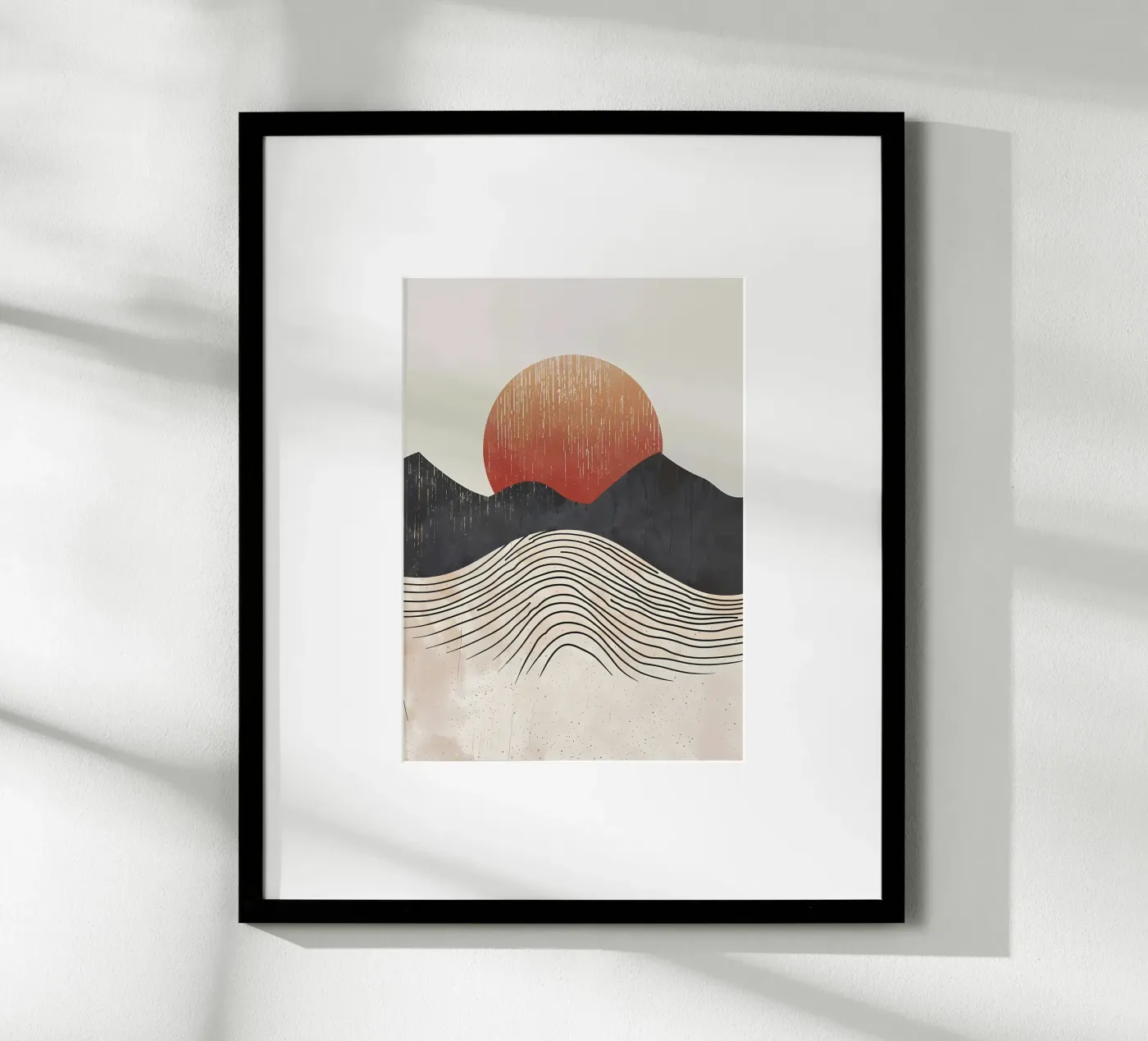 Sunset Ridges poster de James M Coyle