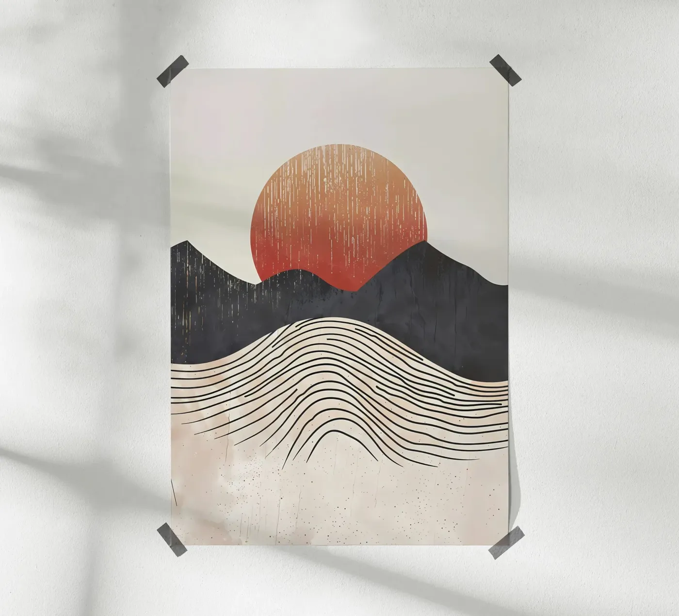 Sunset Ridges poster de James M Coyle