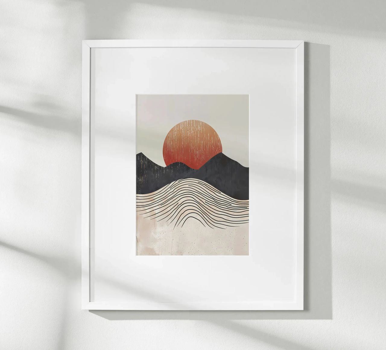 Sunset Ridges poster by James M Coyle