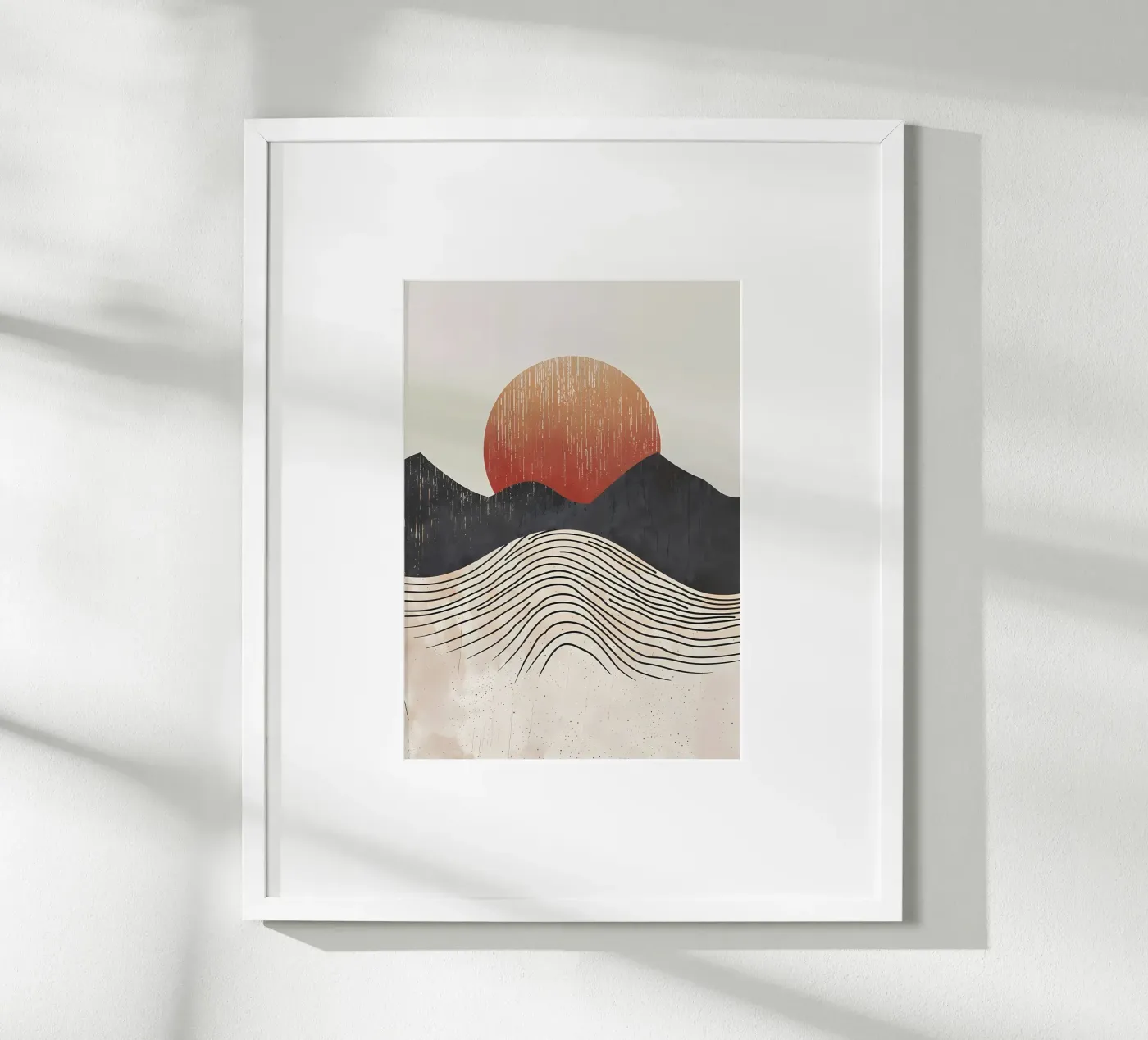 Sunset Ridges poster de James M Coyle