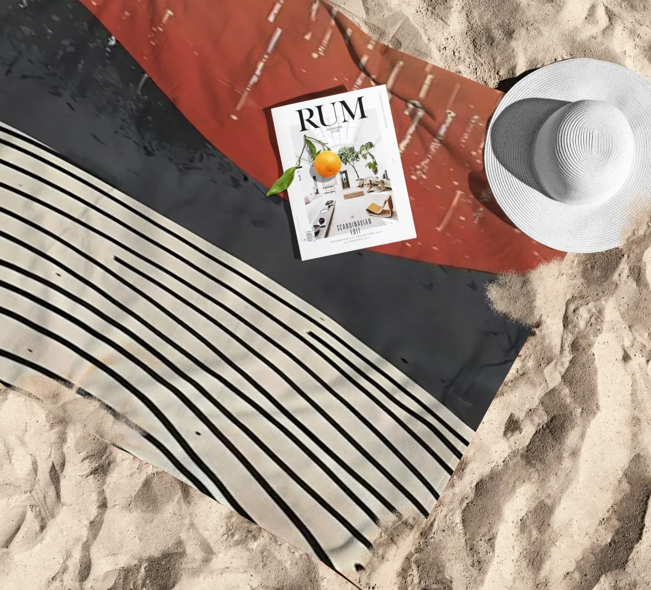 Cime del tramonto telo mare da James M Coyle