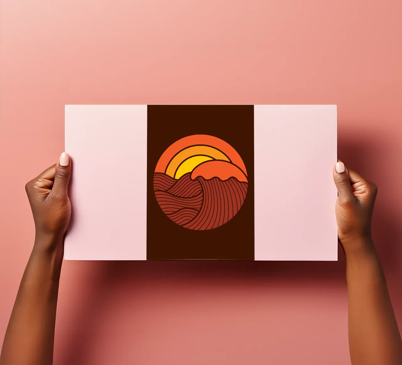 Sunset Circle sticker sheet by James M Coyle