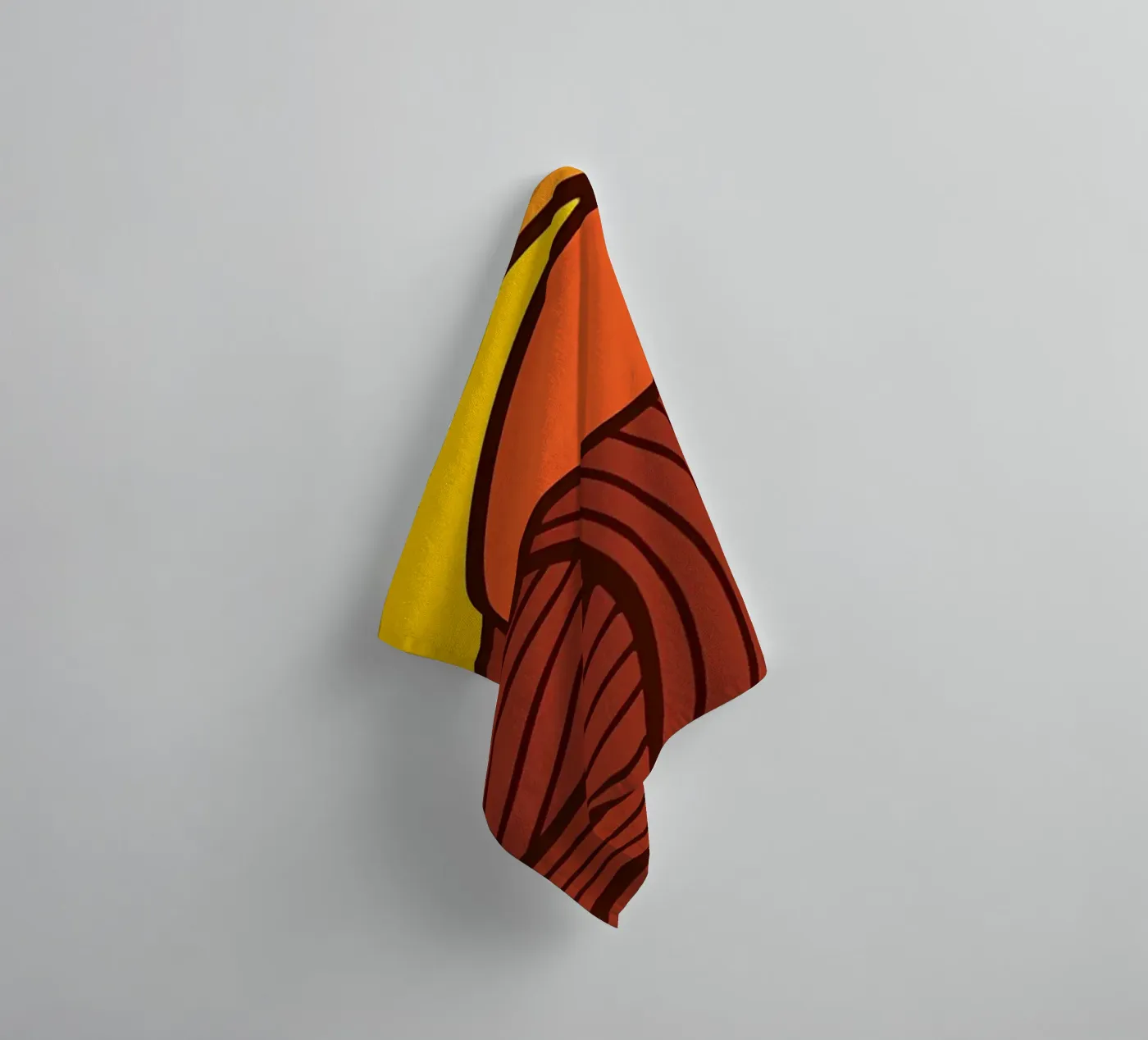 Sunset Circle towel by James M Coyle