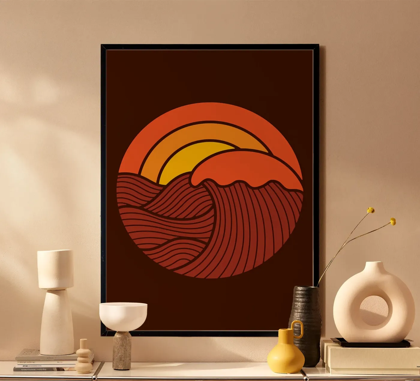 Sunset Circle poster de James M Coyle