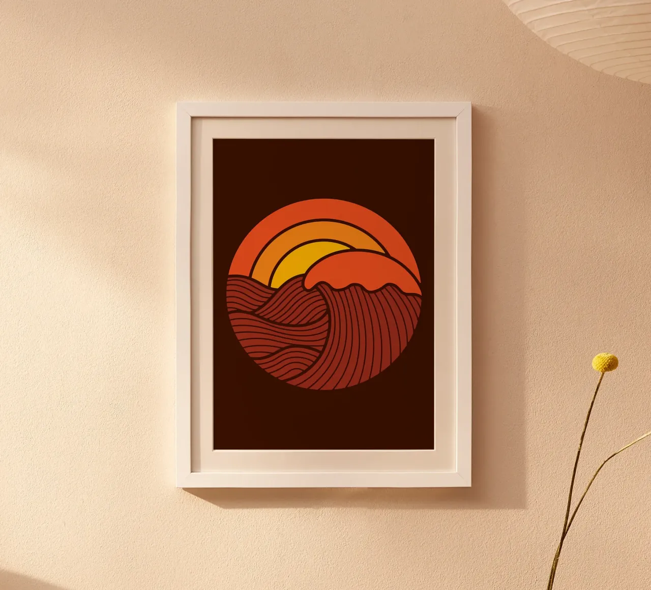 Circolo del tramonto carta hahnemühle da James M Coyle