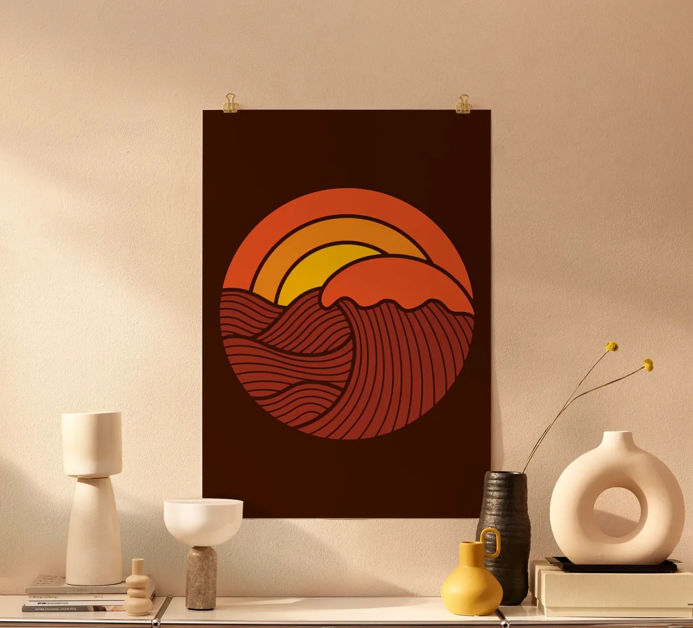 Sunset Circle poster de James M Coyle