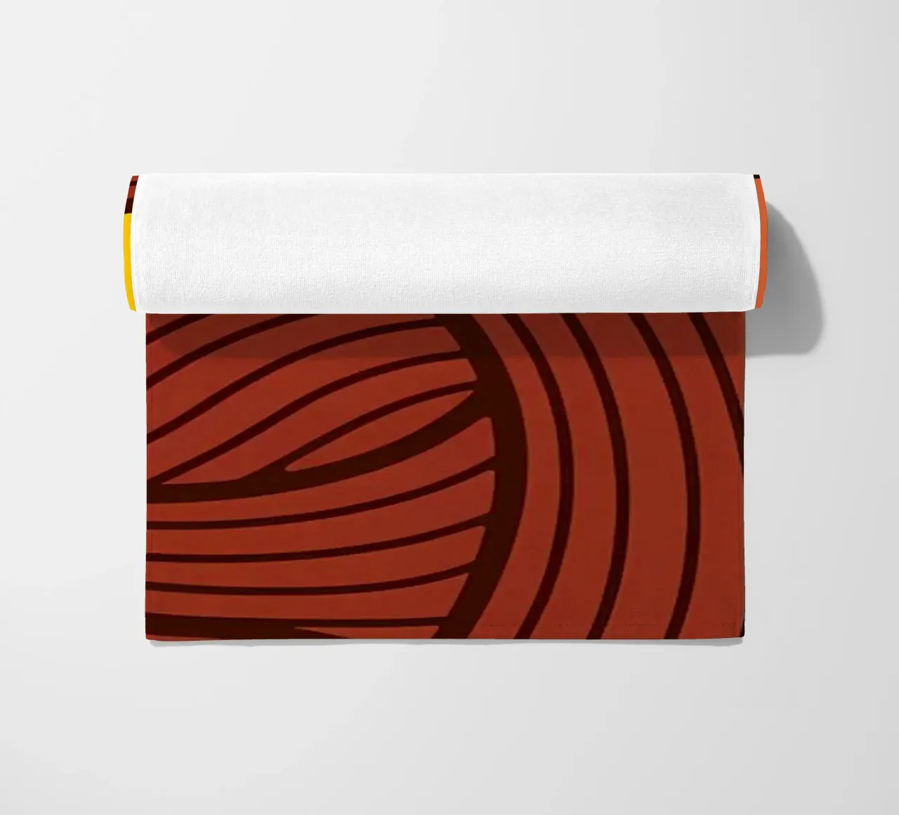 Sunset Circle beach towel by James M Coyle