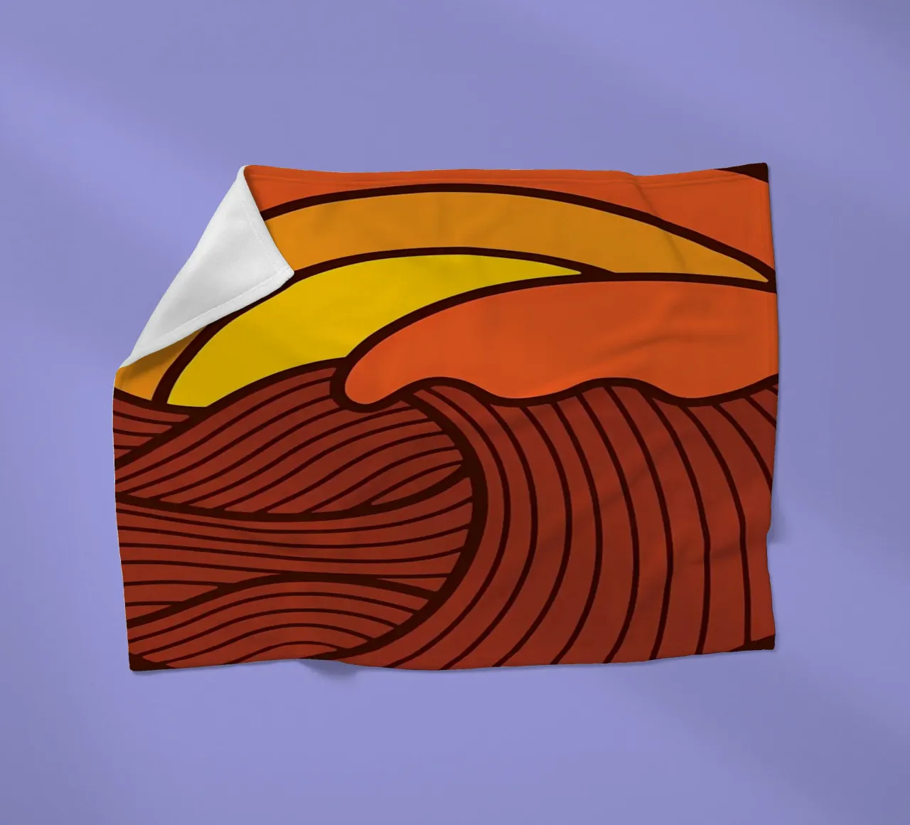 Sonnenuntergangskreis Fleecedecke von James M Coyle