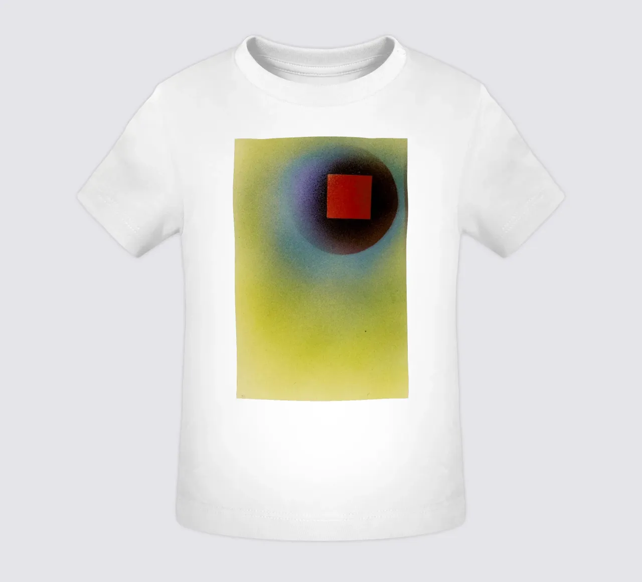 Kandinsky - Square in a Circle maglietta neonato da ARTOTHEK