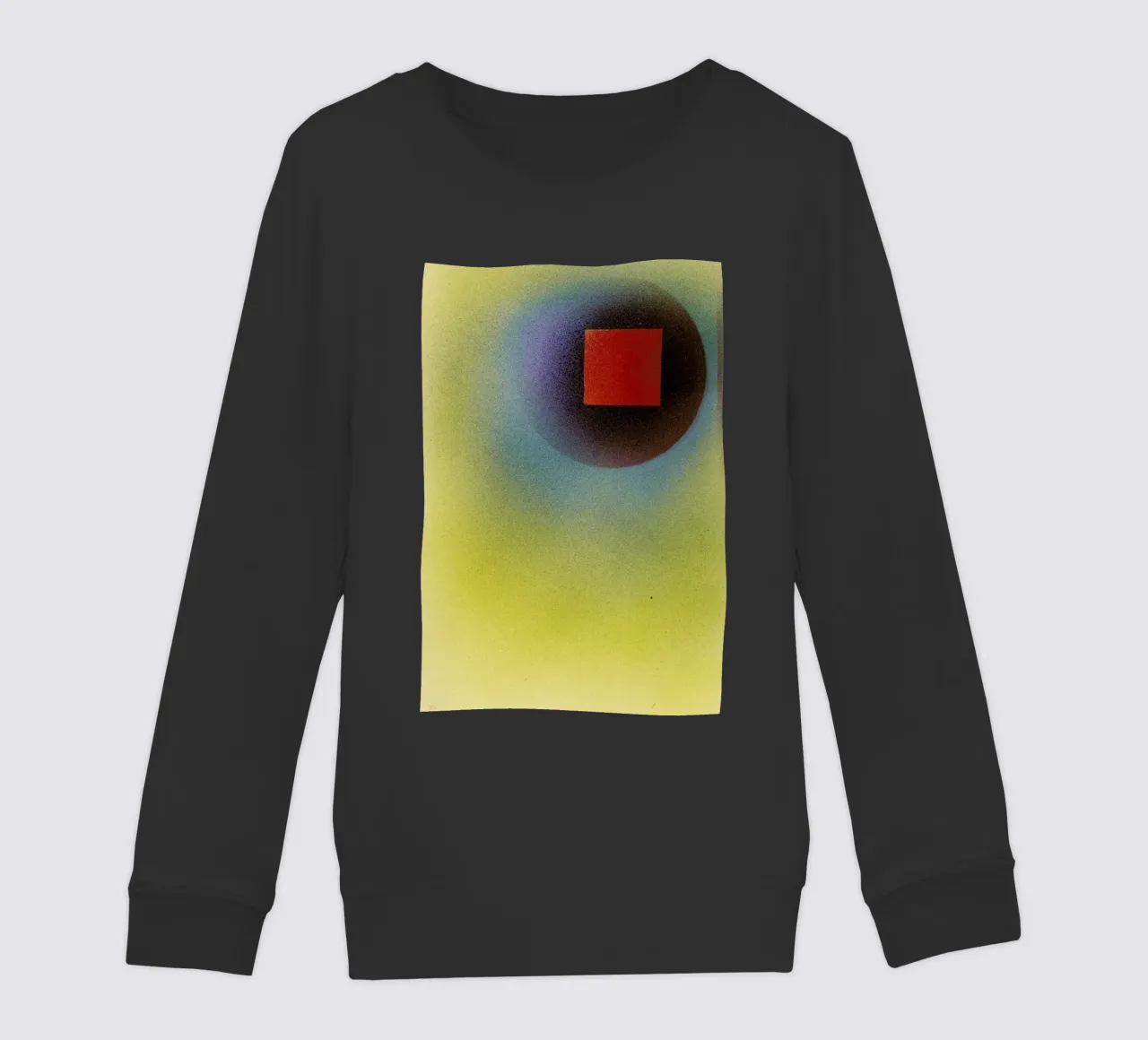 Kandinsky - Square in a Circle felpa bambino da ARTOTHEK
