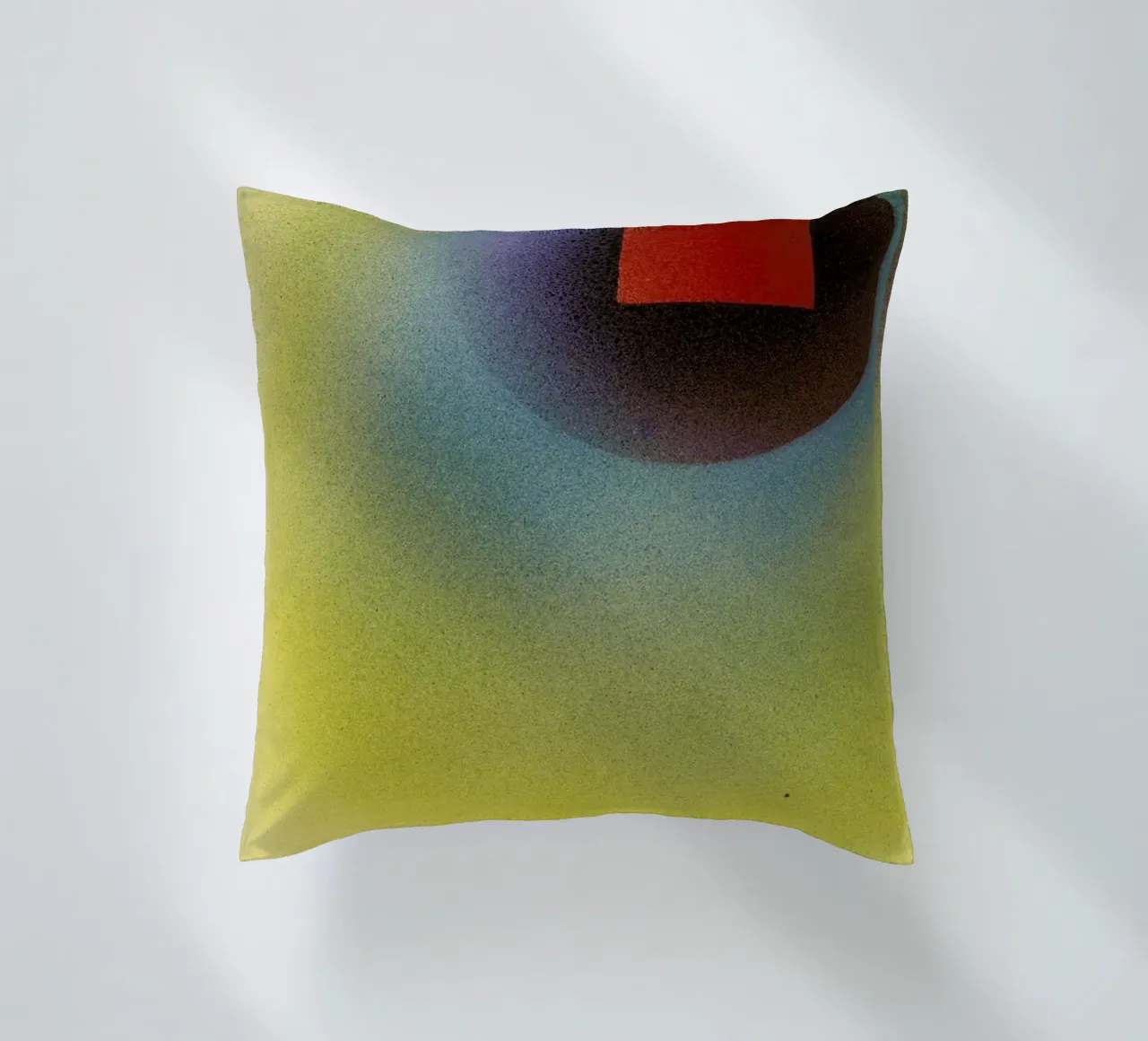 Kandinsky - Square in a Circle cuscino da ARTOTHEK