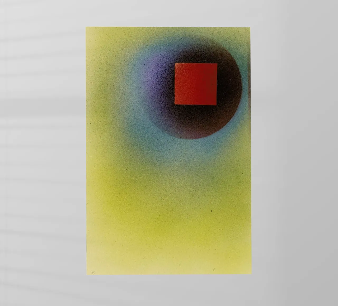 Kandinsky - Square in a Circle pellicola backlit da ARTOTHEK