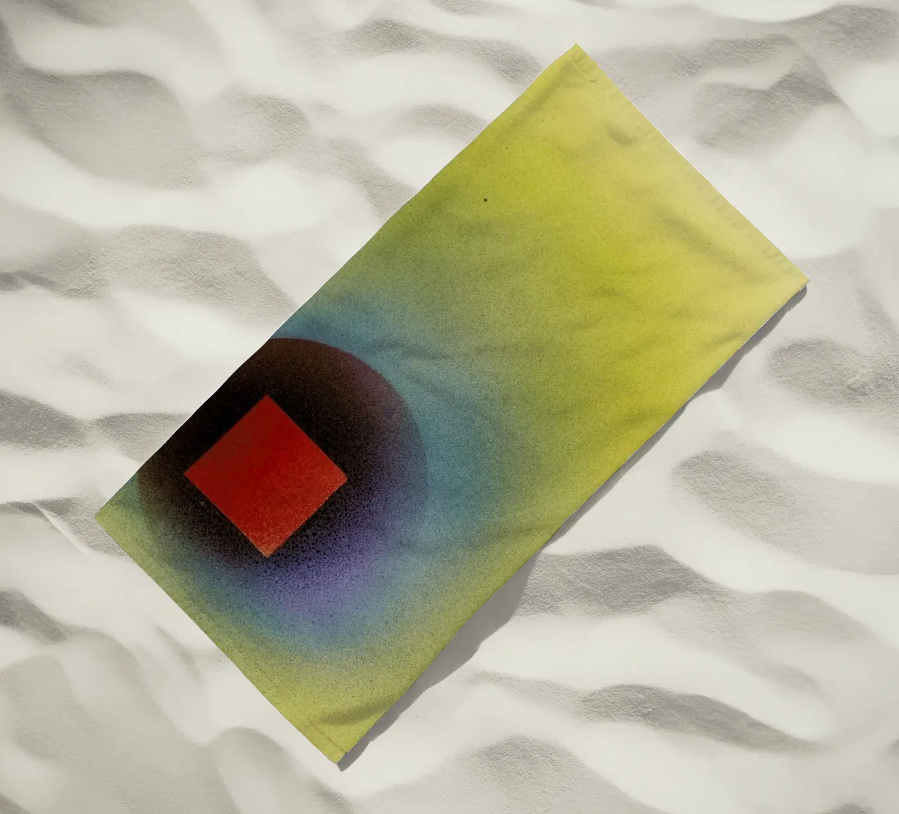 Kandinsky - Square in a Circle telo mare da ARTOTHEK