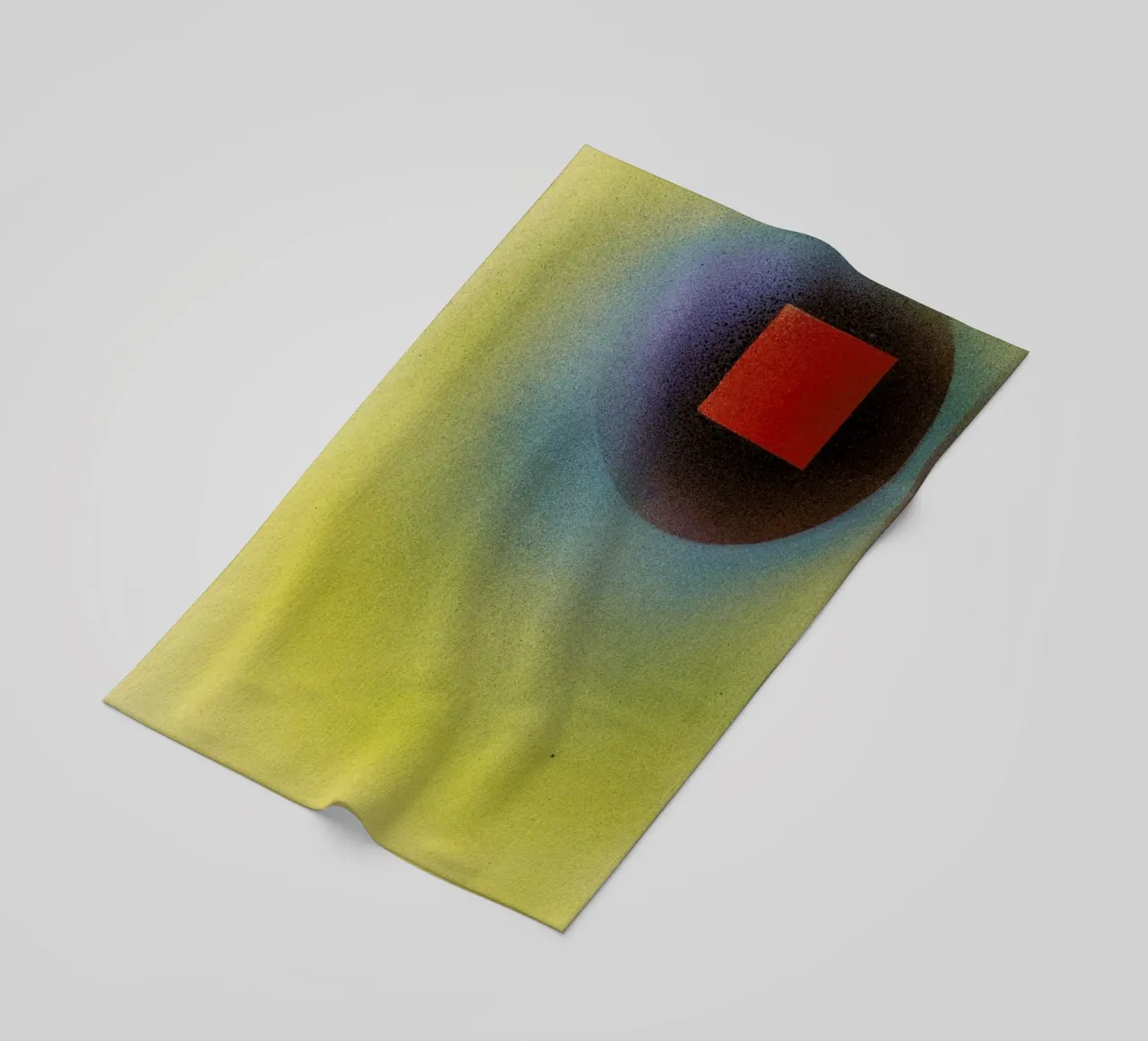 Kandinsky - Square in a Circle telo mare da ARTOTHEK