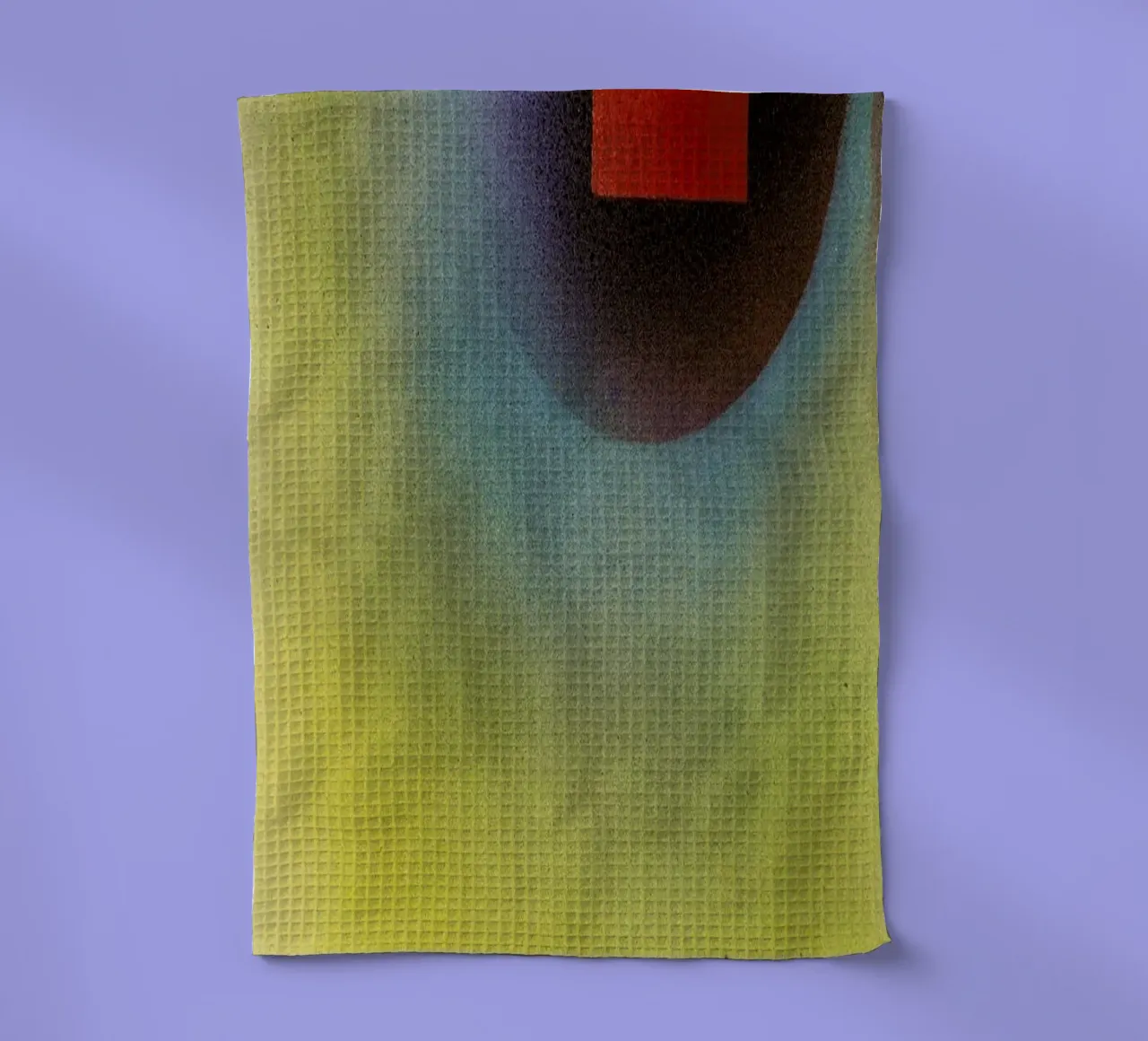 Kandinsky - Square in a Circle torchon de ARTOTHEK