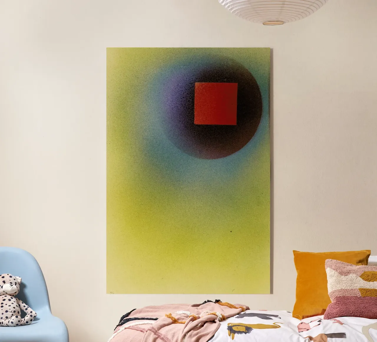 Kandinsky - Square in a Circle plexiglass da ARTOTHEK