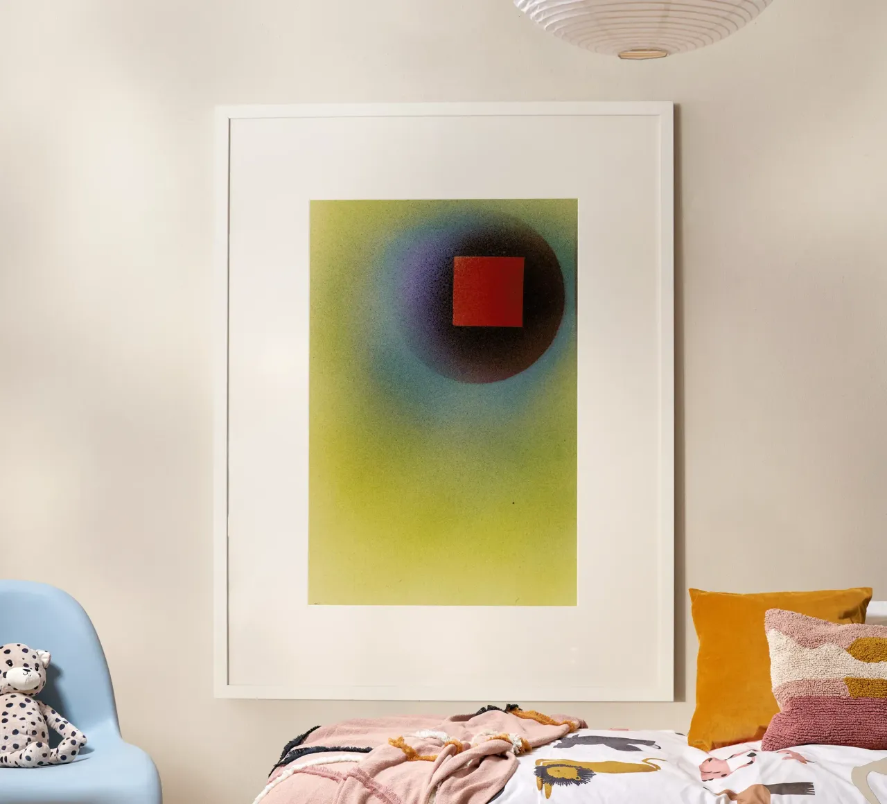 Kandinsky - Square in a Circle carta hahnemühle da ARTOTHEK