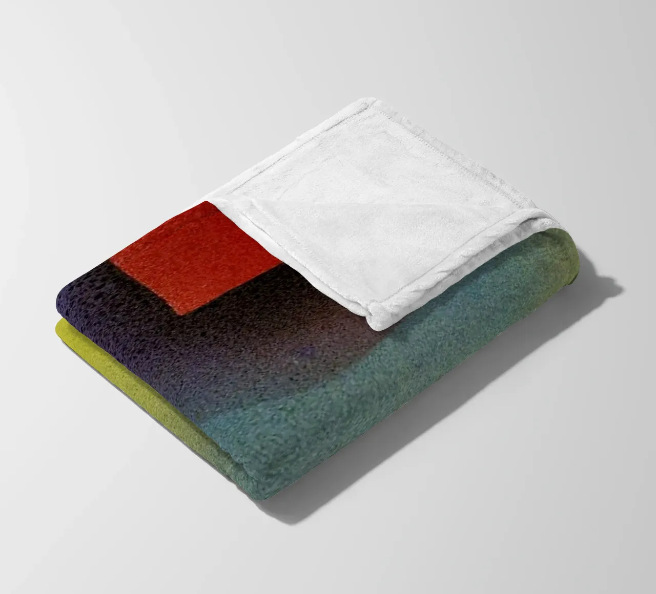 Kandinsky - Square in a Circle coperta in pile da ARTOTHEK
