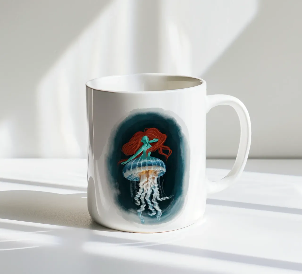 Medusa tazza in ceramica da Klo~