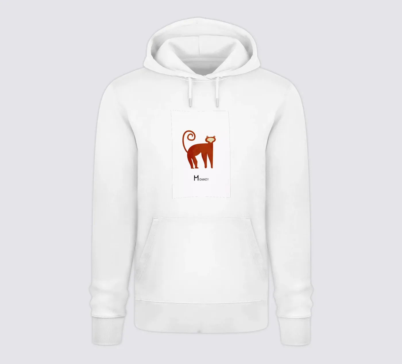 Monkey felpa con cappuccio da Little Flourishes