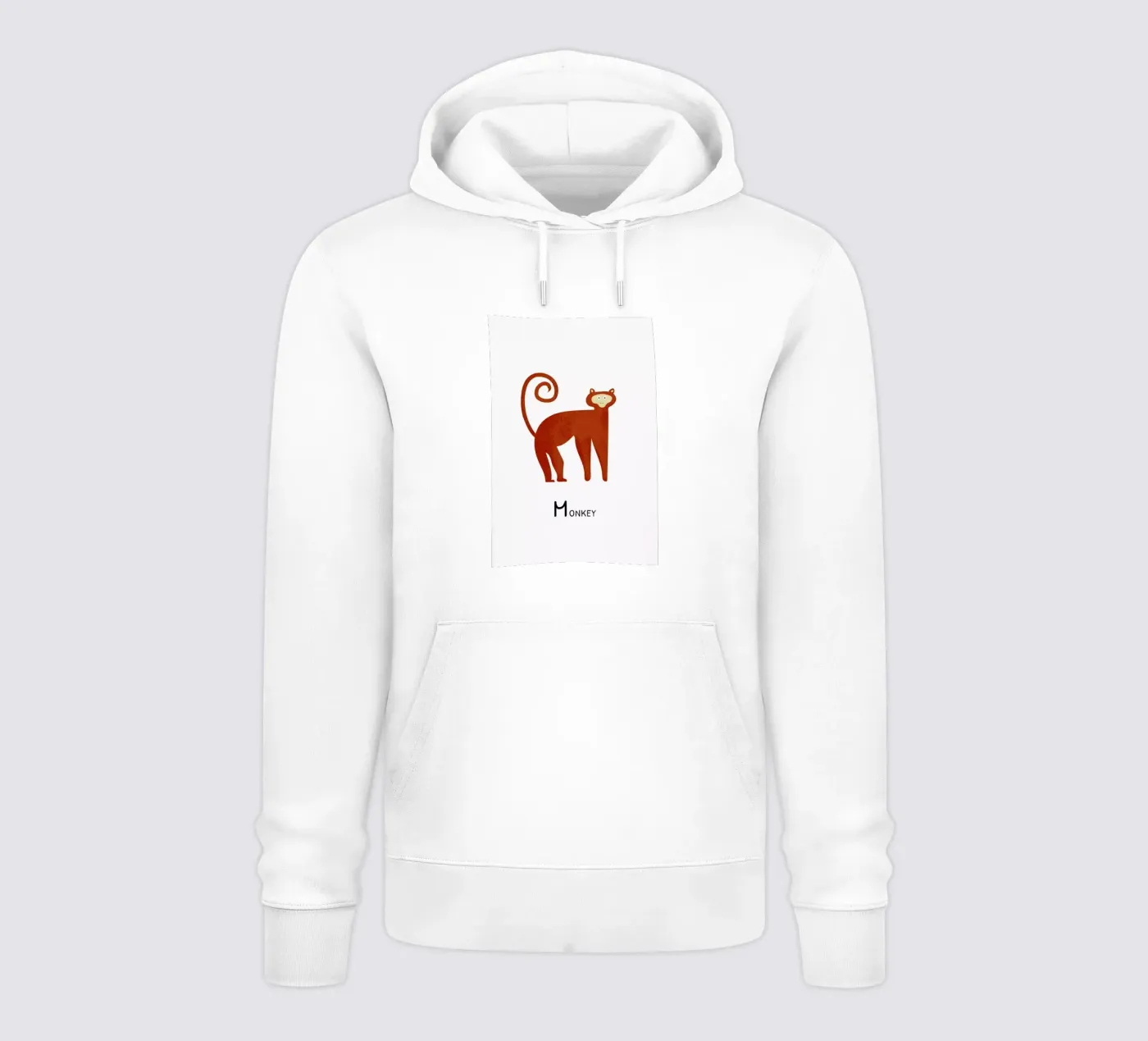 Monkey felpa con cappuccio da Little Flourishes