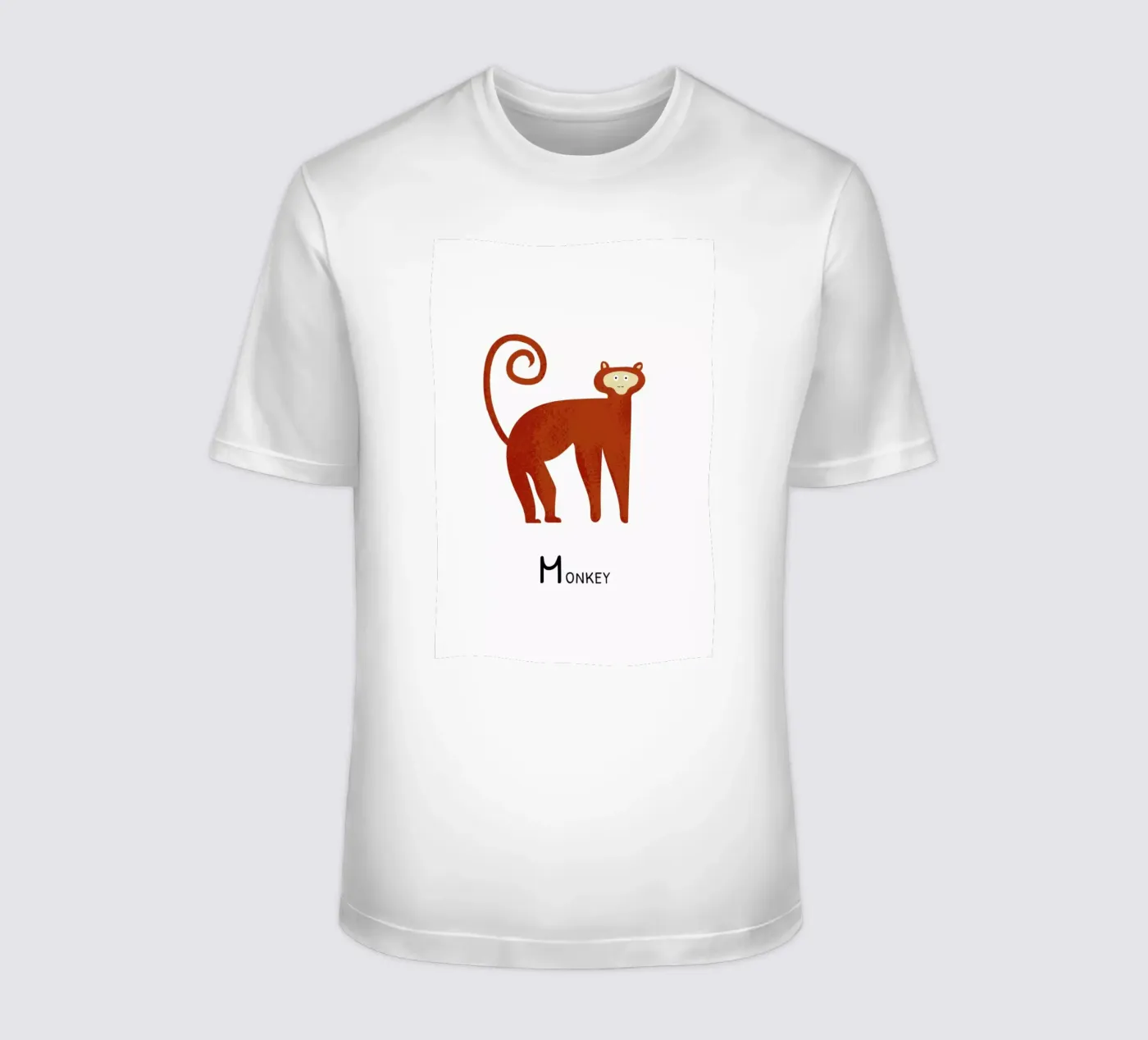 Monkey t-shirt da Little Flourishes