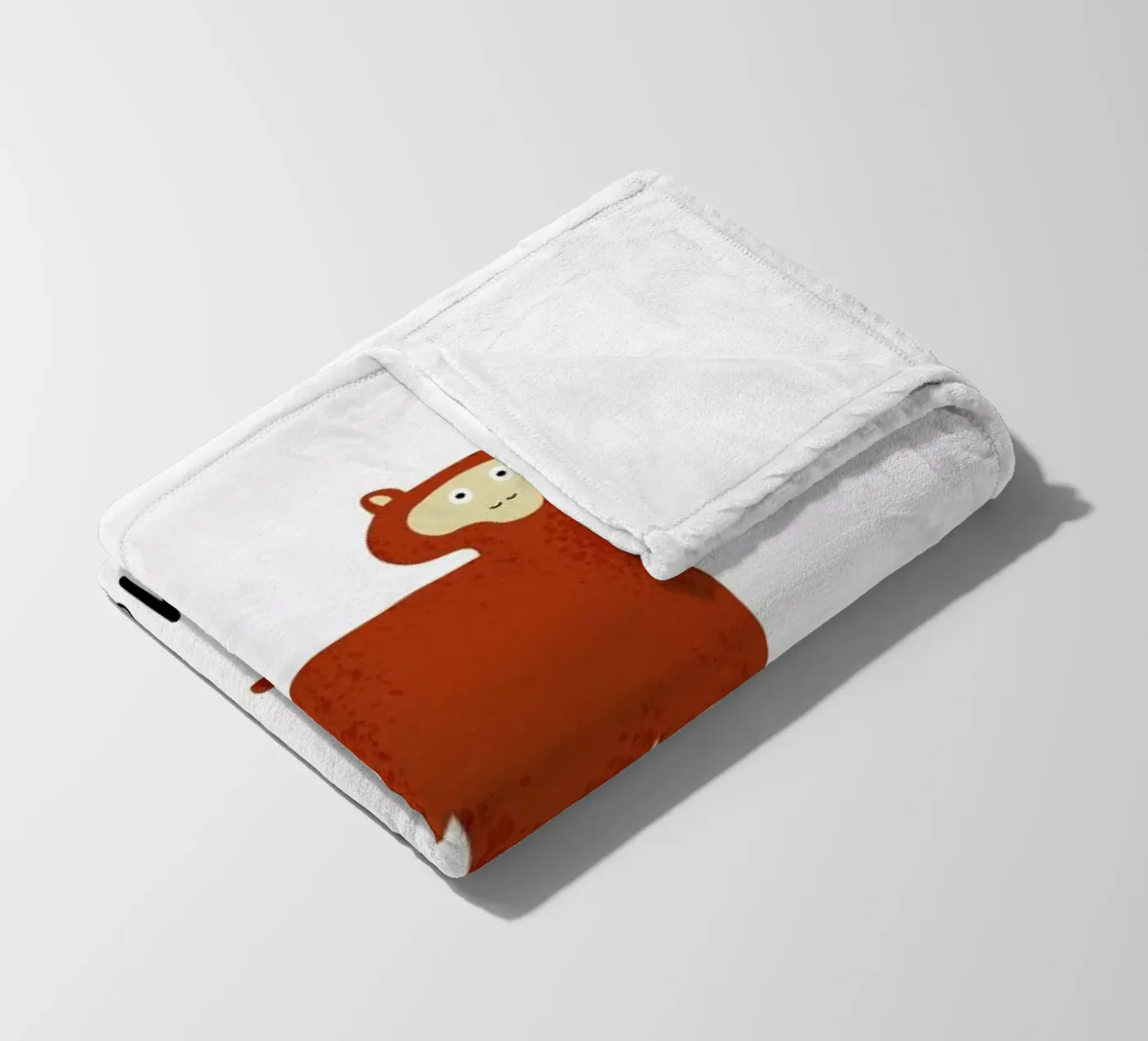 Monkey fleecedeken van Little Flourishes