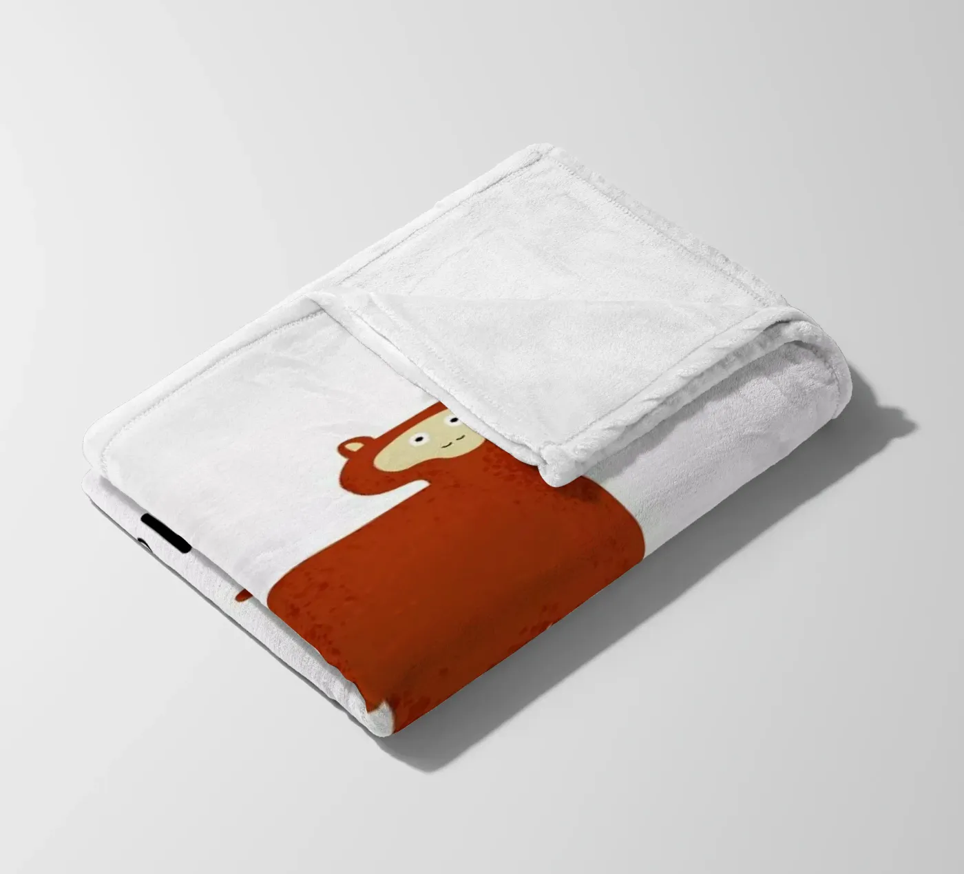 Monkey fleecedeken van Little Flourishes