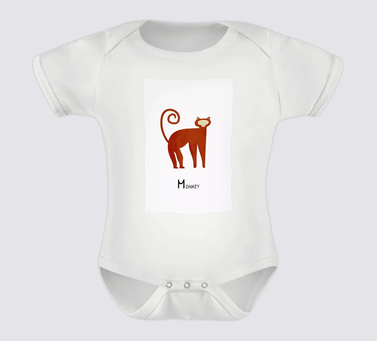 Monkey body bébé de Little Flourishes