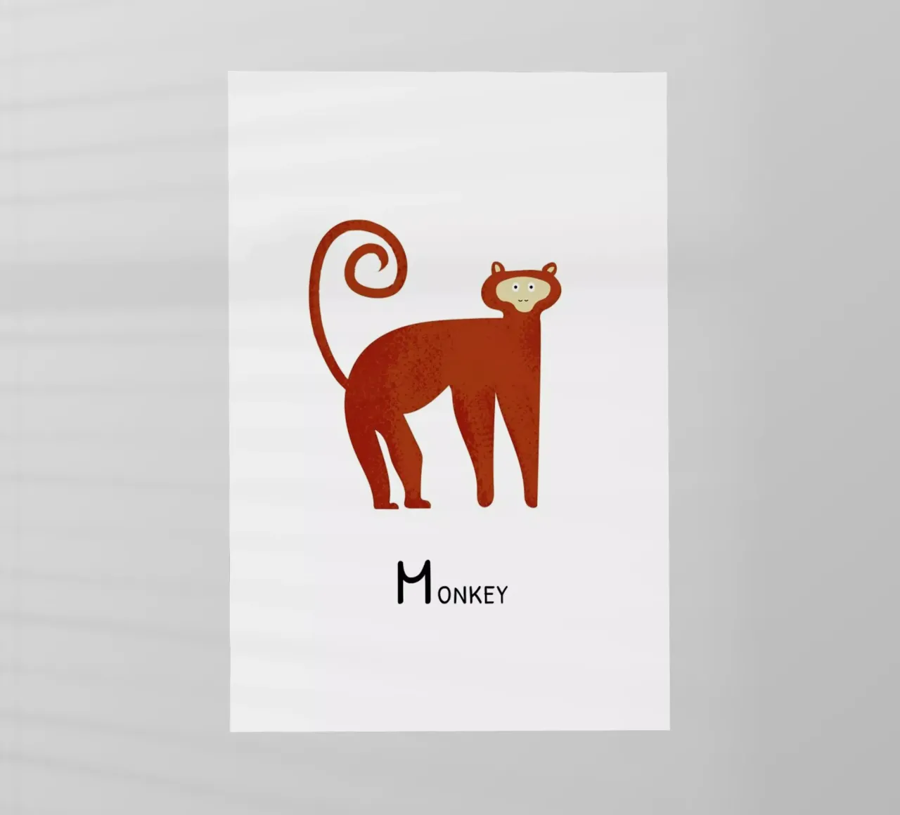 Monkey pellicola backlit da Little Flourishes