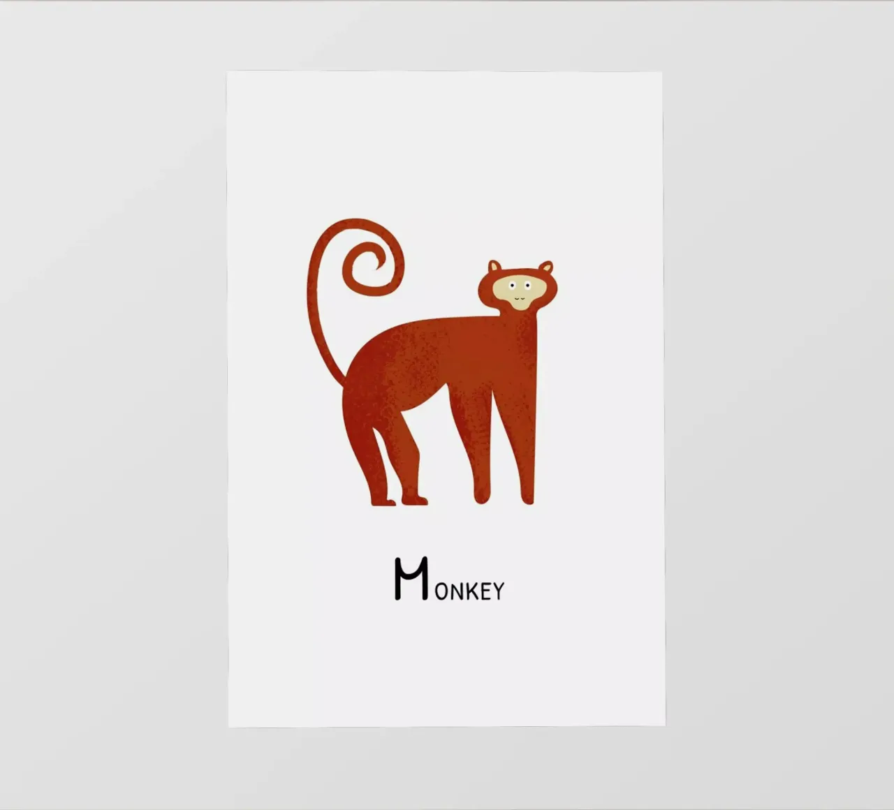 Monkey pellicola backlit da Little Flourishes