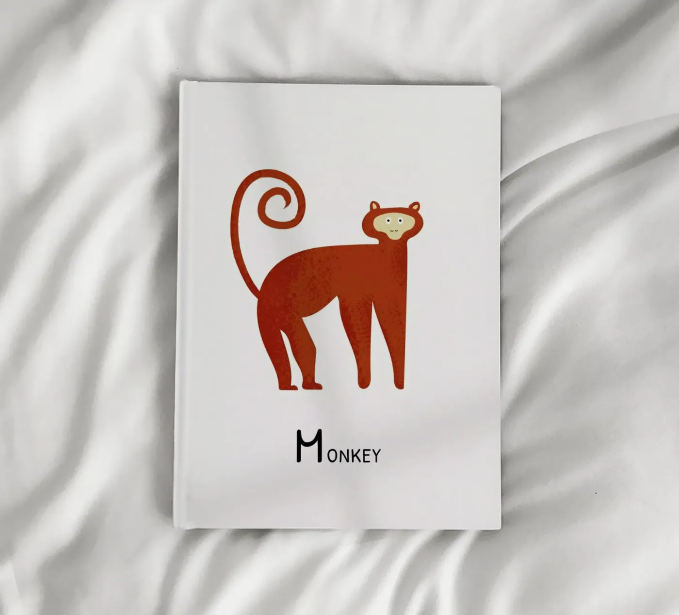 Monkey notebook by Little Flourishes